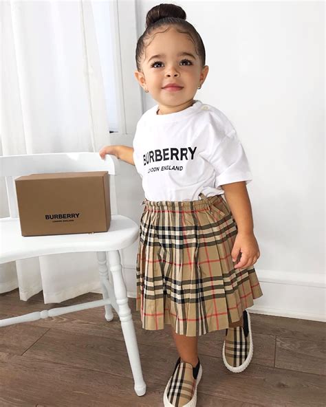 little girl burberry shirt|Girls’ T.